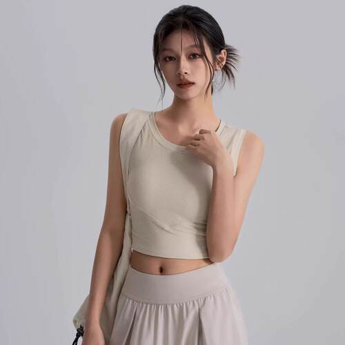 运动内衣女防震健身文胸速干背心