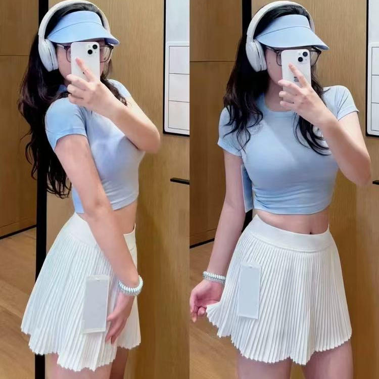 运动短裙裤女夏防走光速干