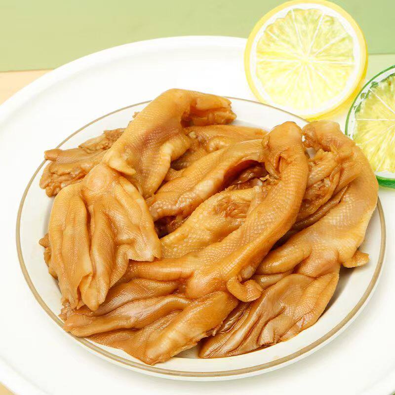 张茂生去骨鸭掌卤味鸭脚脱骨鸭爪图片