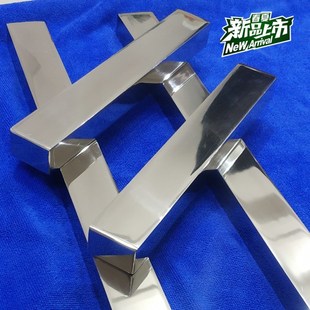 304不锈钢镇纸金属镇尺文房正品 压纸压书条压块