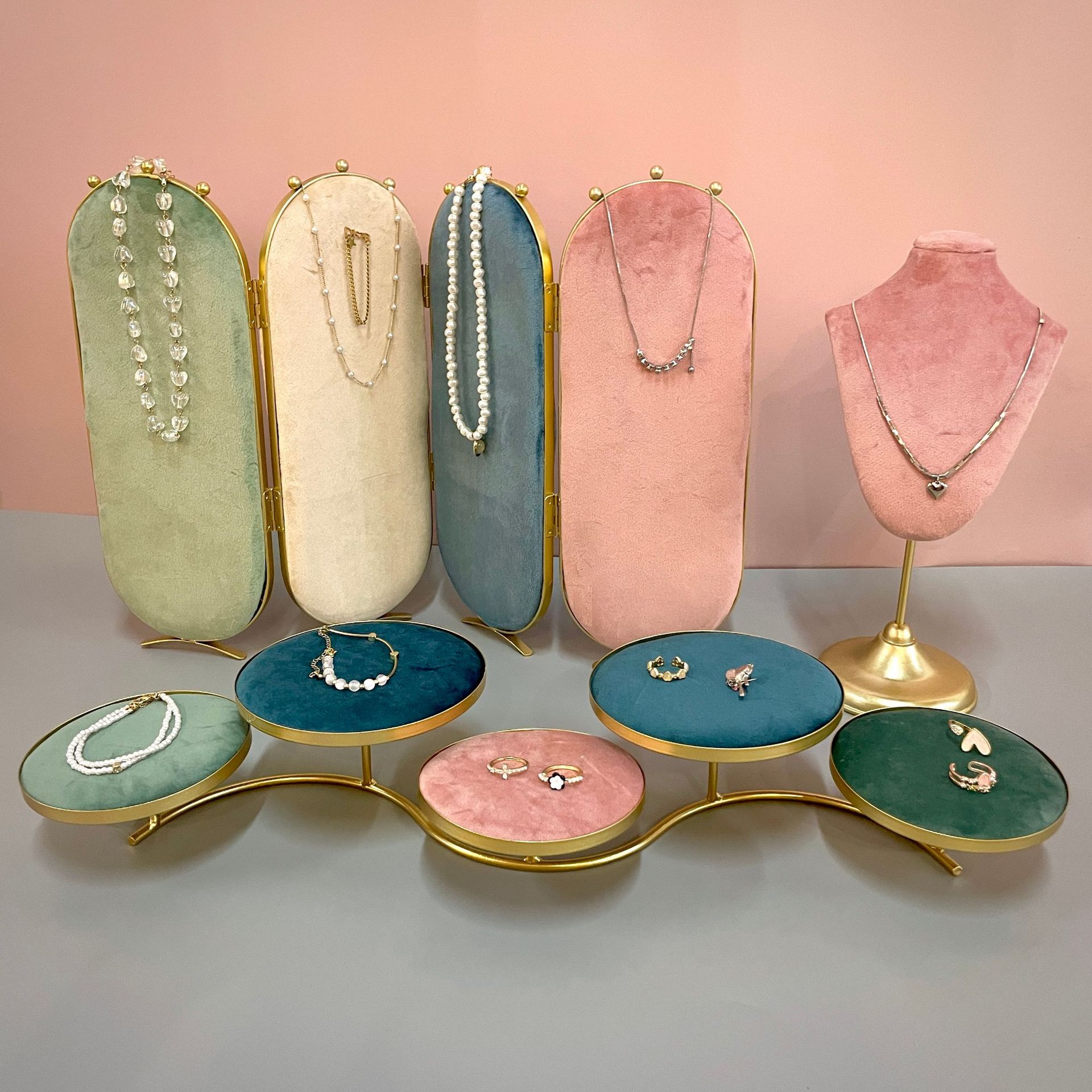 厂家直销首饰架饰品收纳展示架项链耳环拍照道具吊坠首饰展示