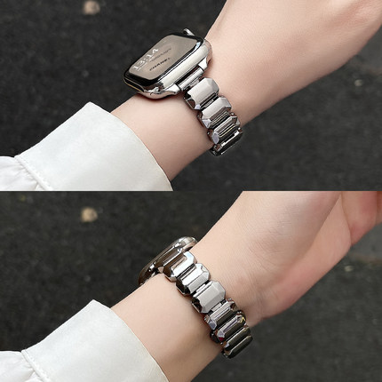 适用vivowatchgt2手表带女款高级感vivo watch gt蓝牙版iqoo智能运动手表链vivowatch5代女生iqoowatchgt金属