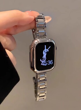 适用小米手环9pro手表带新品8金属不锈钢7por版手腕带红米watch5智能运动6手表链redmiwatch4高级感九代女生