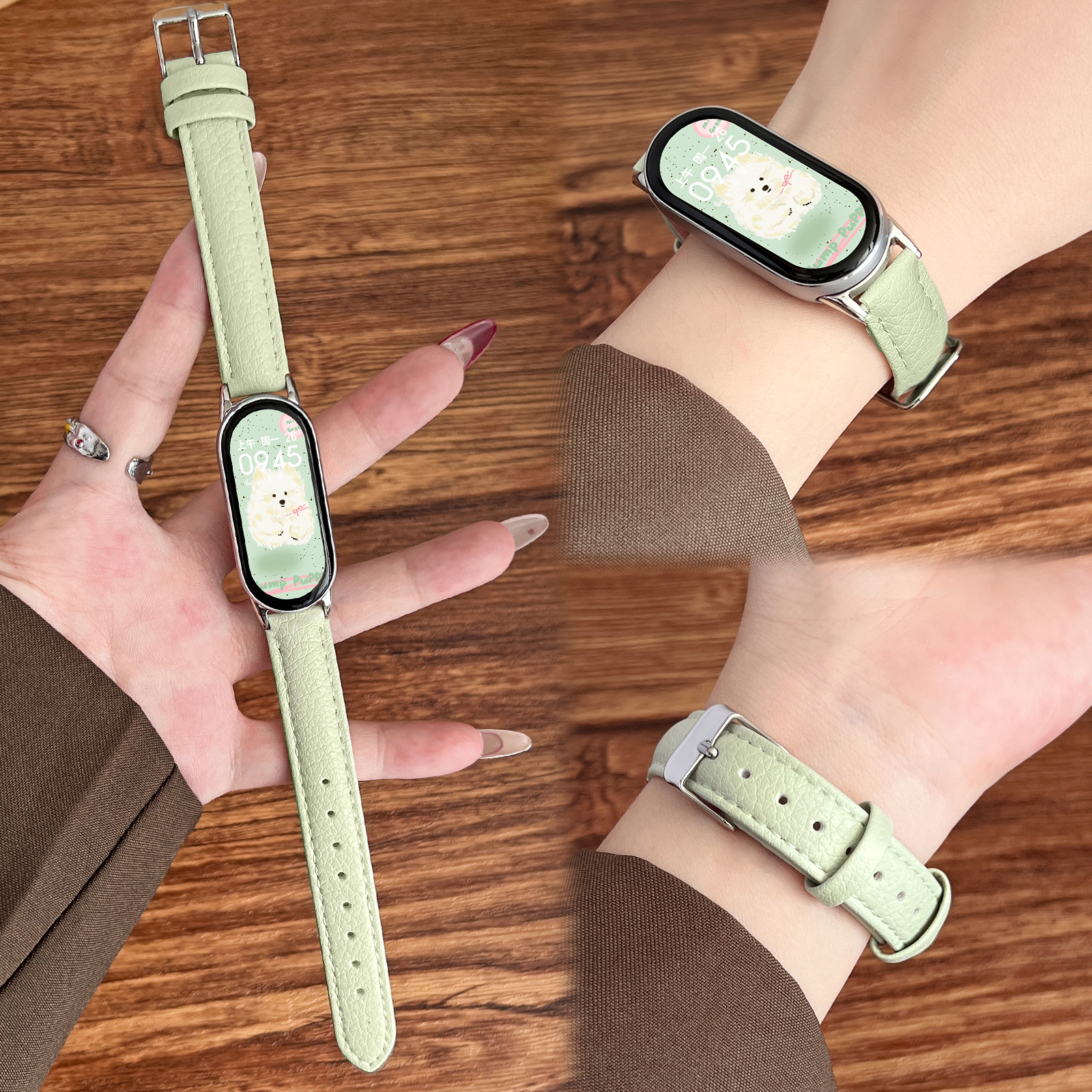 学长家创意针扣荔枝纹表带女生