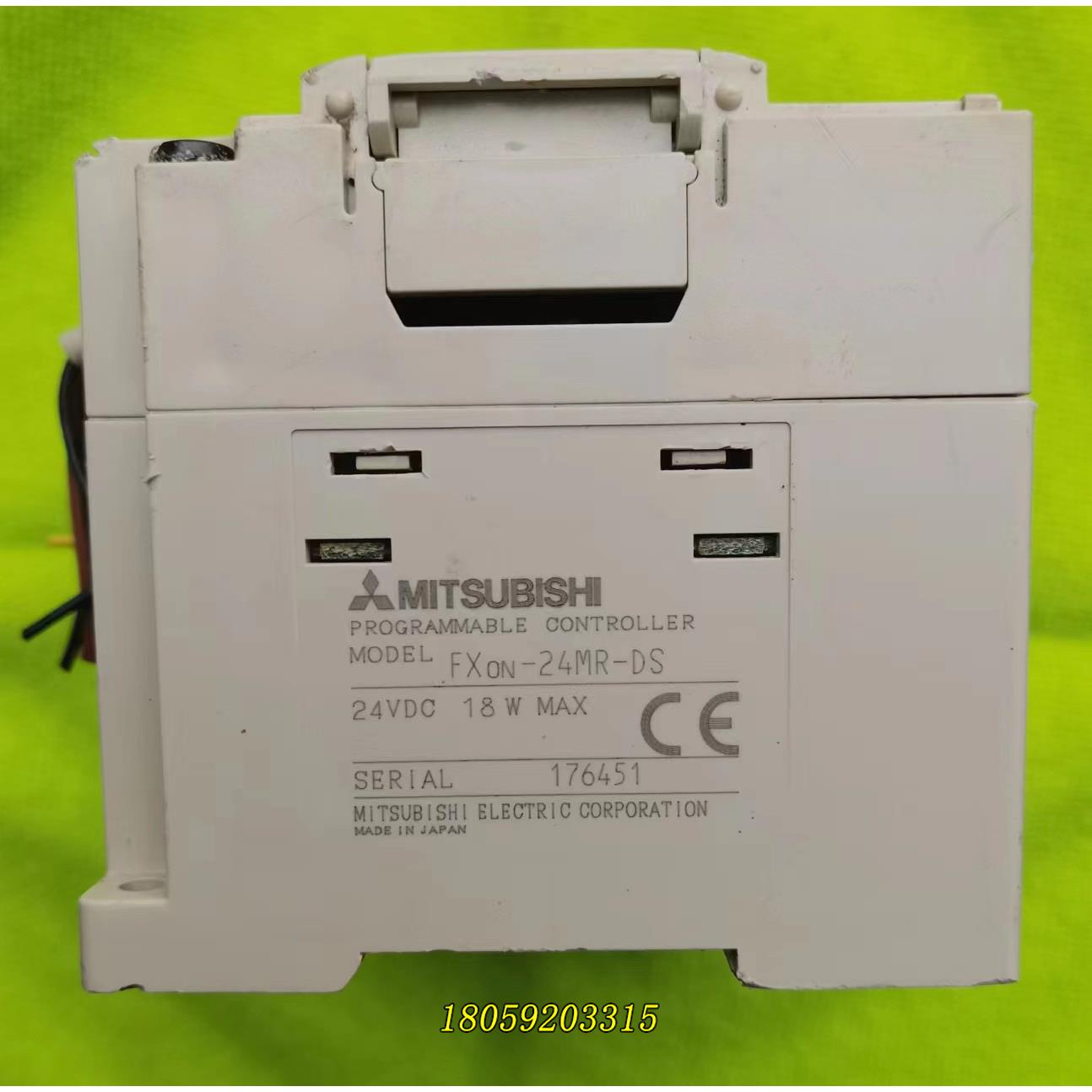 拆机闲置三菱plc，FX0N-24MR-DS，Mitsubi议价