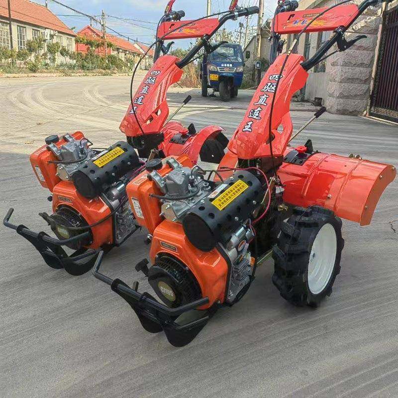 186型柴油十二马力果园旋耕机茶园四驱后旋微耕机耕田松土机,五金/工具,其他机械五金,淘宝优惠券,粉丝福利购,淘宝优惠卷