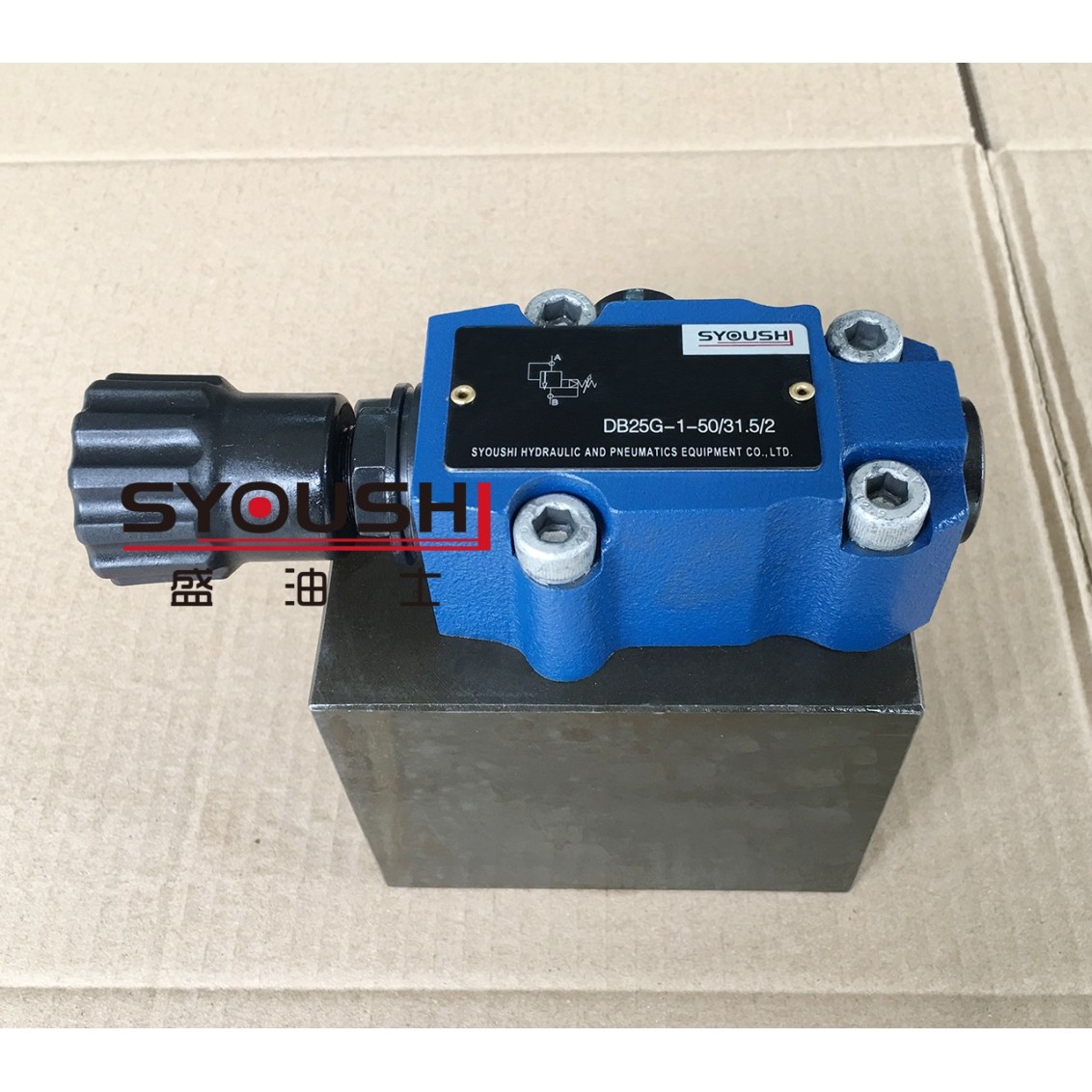 SYOUSHI液压先导式溢流阀DB25G-1