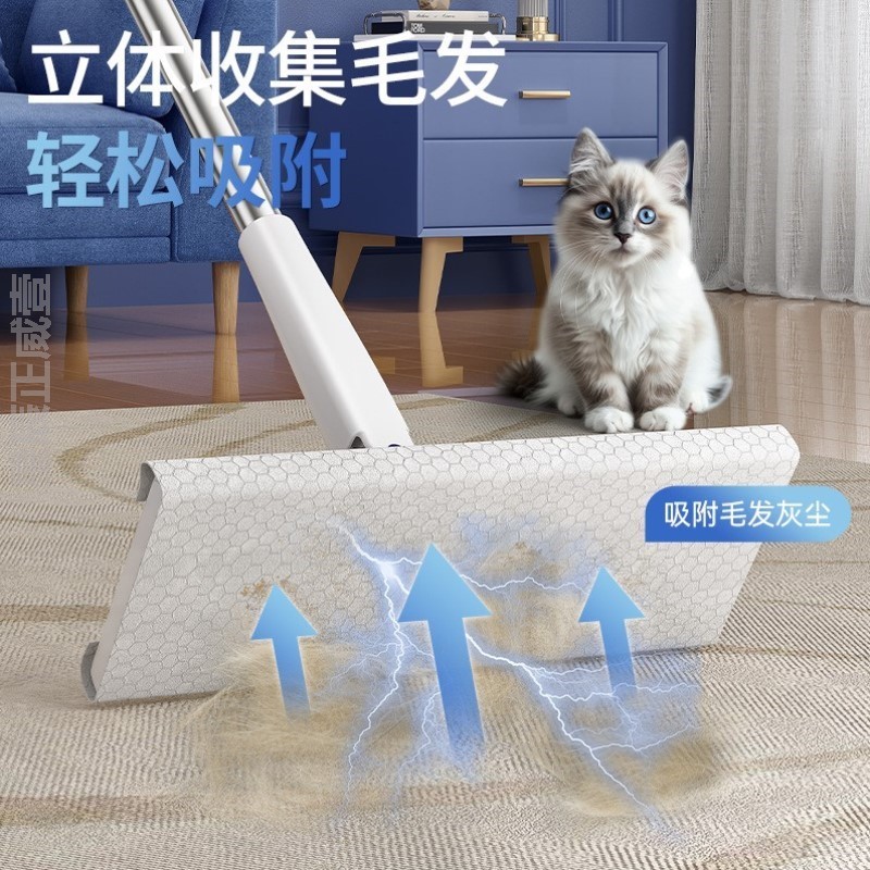 2024家用拖布拖把自动平板洗脸一拖夹手洗巾多功能懒人多功能净免