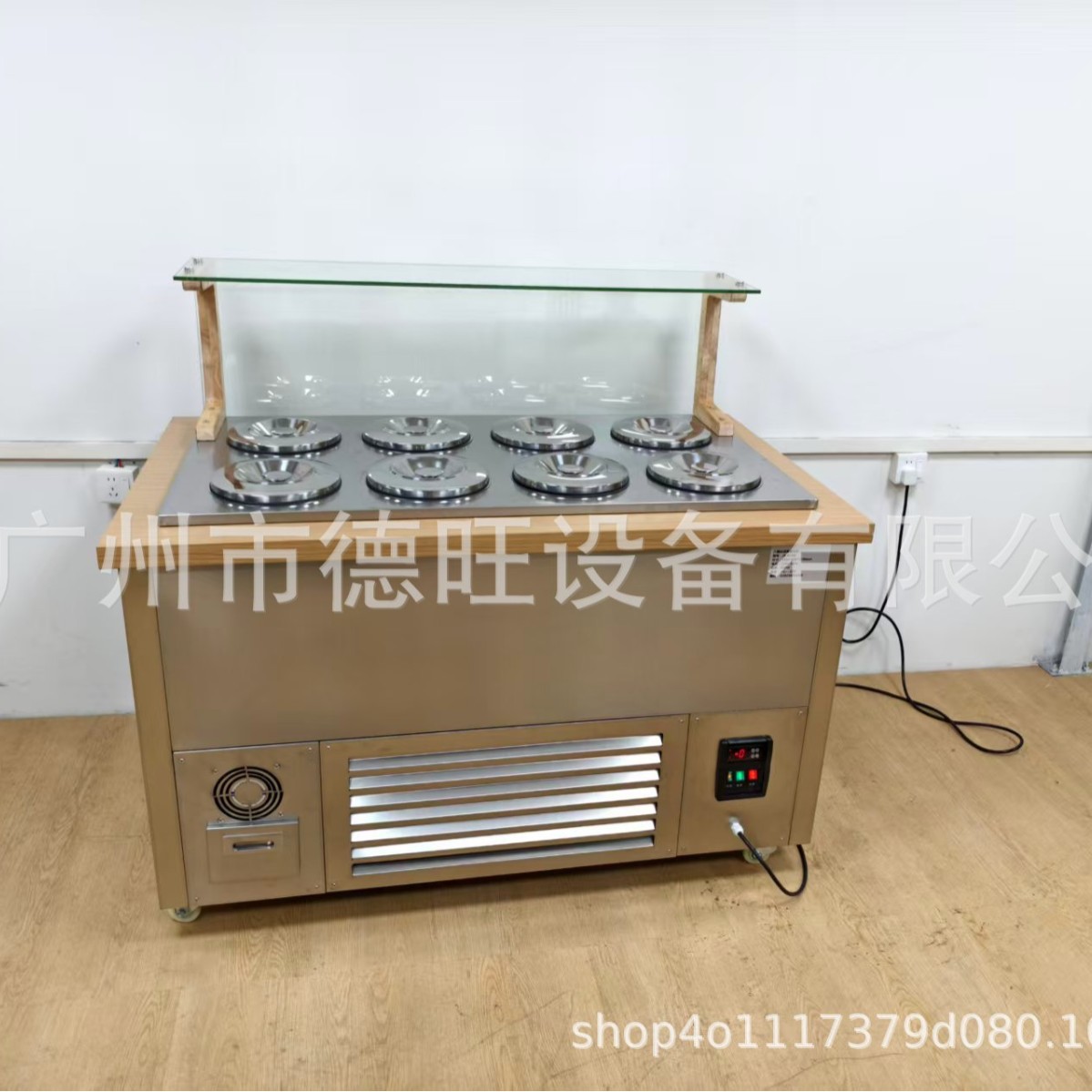 Gelato冰激凌专用展示柜220V 源头工厂发货 一件代发 直冷冷冻柜