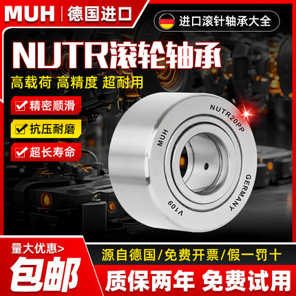 德国进口支撑滚针滚轮轴承NUTR1542 1747 2052 2562 3072 45 50 A