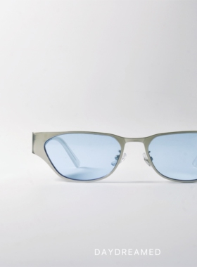 未来感朋克风墨镜UV400防紫外线辐射防晒可配近视窄框太阳眼镜