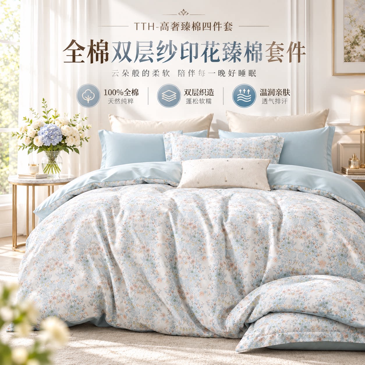 【门店同款】TTH-高奢臻棉四件套