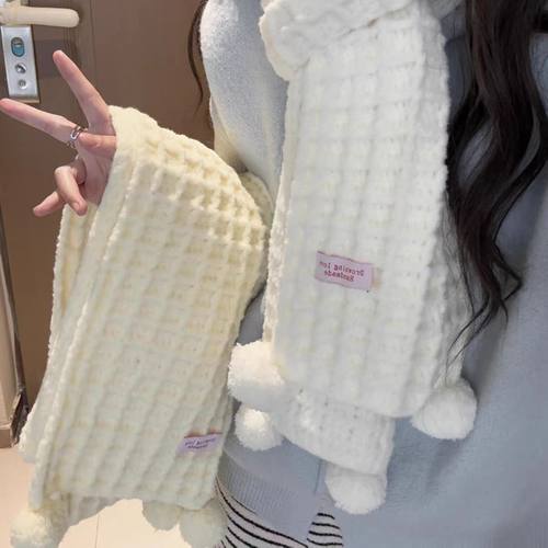 手工DIY钩针围巾材料包