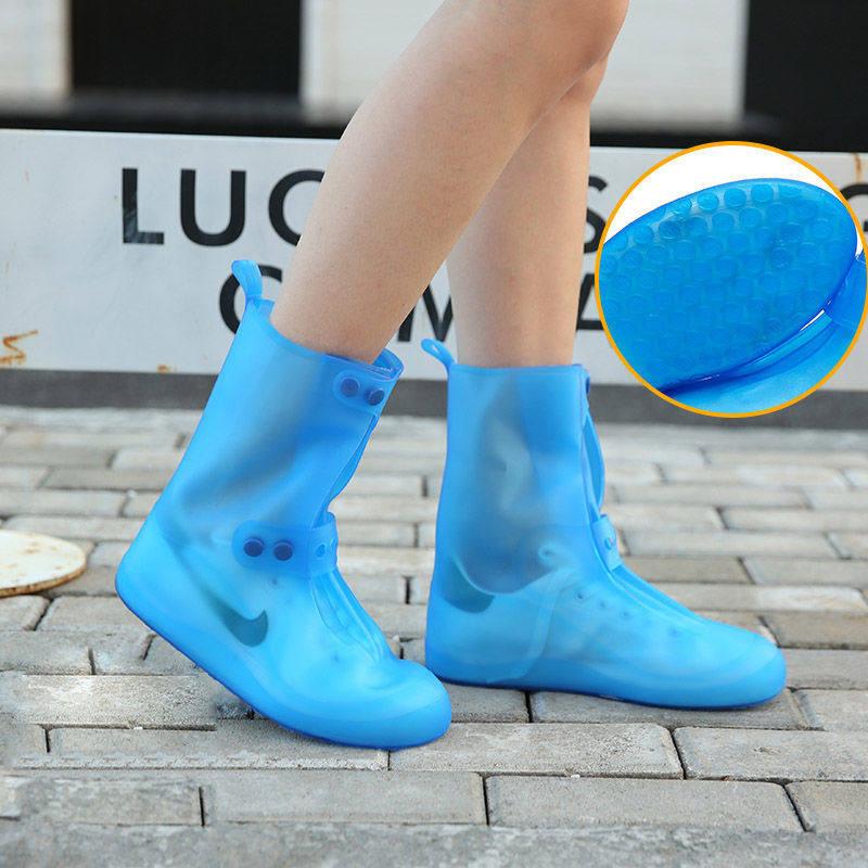 户外防雨鞋套加厚耐磨成人雨鞋套男女雨靴下雨天防雨防滑学生雨鞋