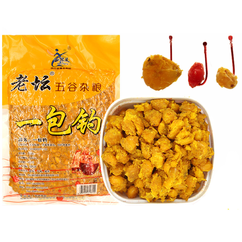 西部风老坛五谷杂粮饵料