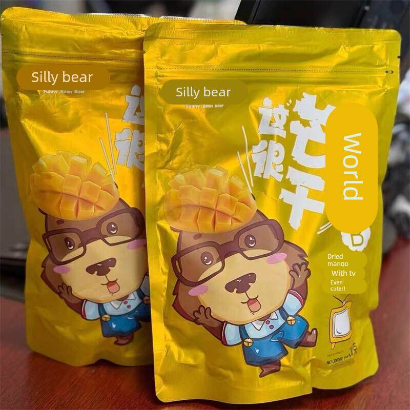 芒果干500g厚切大片果c干蜜饯非泰国特产孕妇零食休闲食品