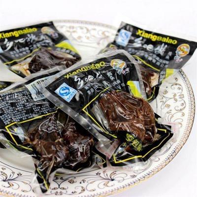 高开乡巴佬鸡头温州特产g黑鸡肉黑鸡头童年的回忆鸡头酱卤乡巴佬