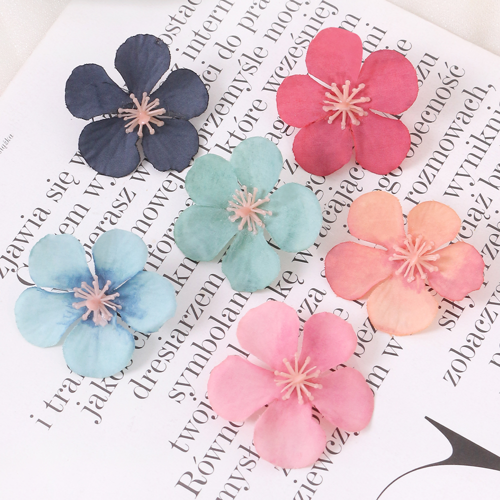 樱花绢花婚庆簪花装饰谷美道具