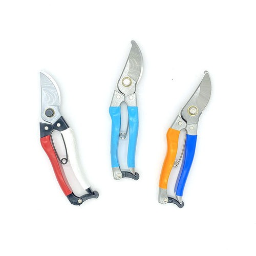 红白套皮柄 修枝剪跨境热销花卉园圃  农用家用高质量园林剪