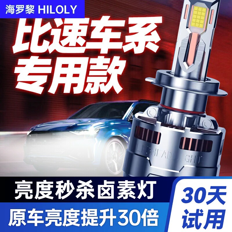 改装超亮聚光led大灯灯泡