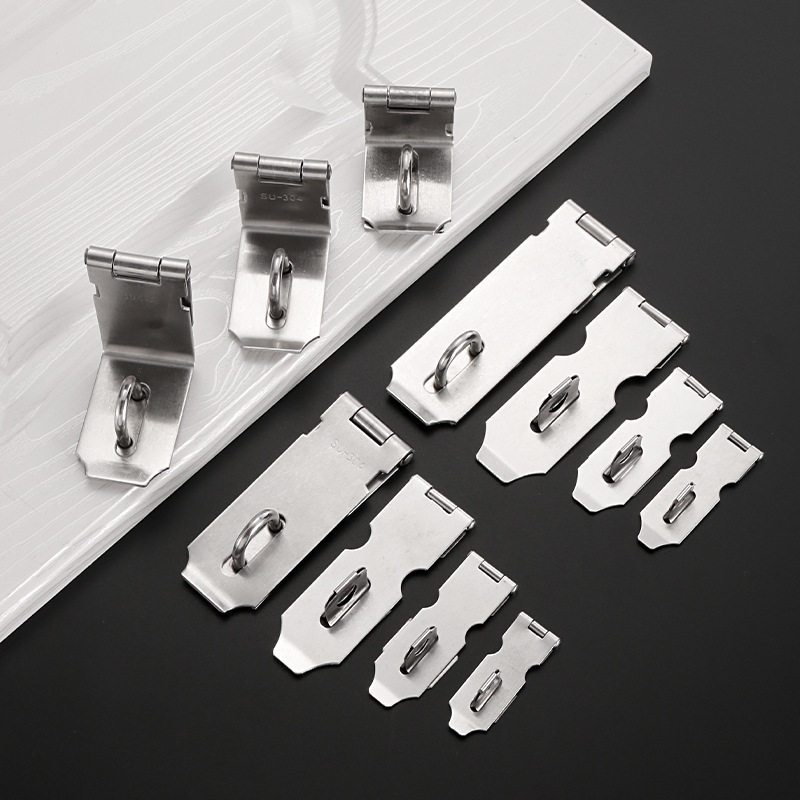 不锈钢锁扣 房门抽屉柜门挂锁锁牌搭扣防盗扣 老式门鼻子吊扣门扣,基础建材,明插销,淘宝优惠券,粉丝福利购,淘宝优惠卷