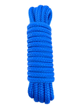 3/8寸*15ft3/8*25ft船用游艇尼龙绳蓝色双编尼龙绳锚绳系缆柱缆绳