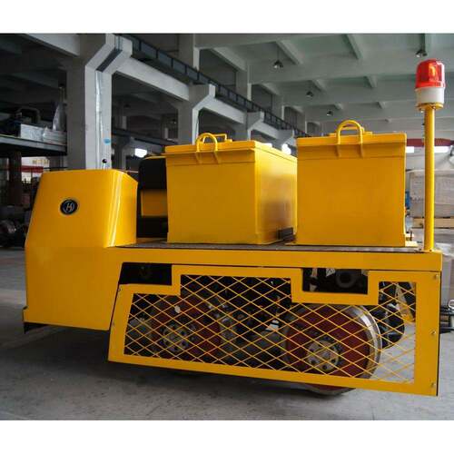 电动轨道GOLDMILL车牵引车 牵引平电轨道 蓄电池轨板道牵引平车