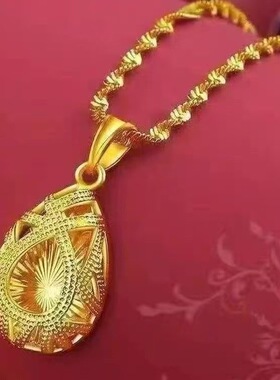 2026新款镂空水滴金链