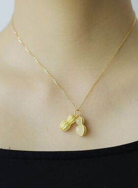 新款好事花生项链3342