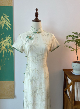 故双栖【寻春】新中式改良小个子旗袍少女夏年轻款高级感日常可穿