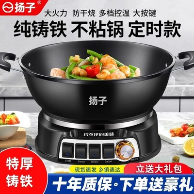 可开发票电火锅扬子电炒锅多功能