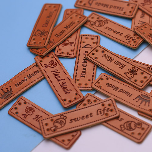 皮革标签围巾帽子装饰