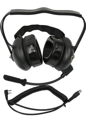 摩托罗拉GP328/340 MTP750防爆对讲重型航空咪智能降噪头戴式耳机