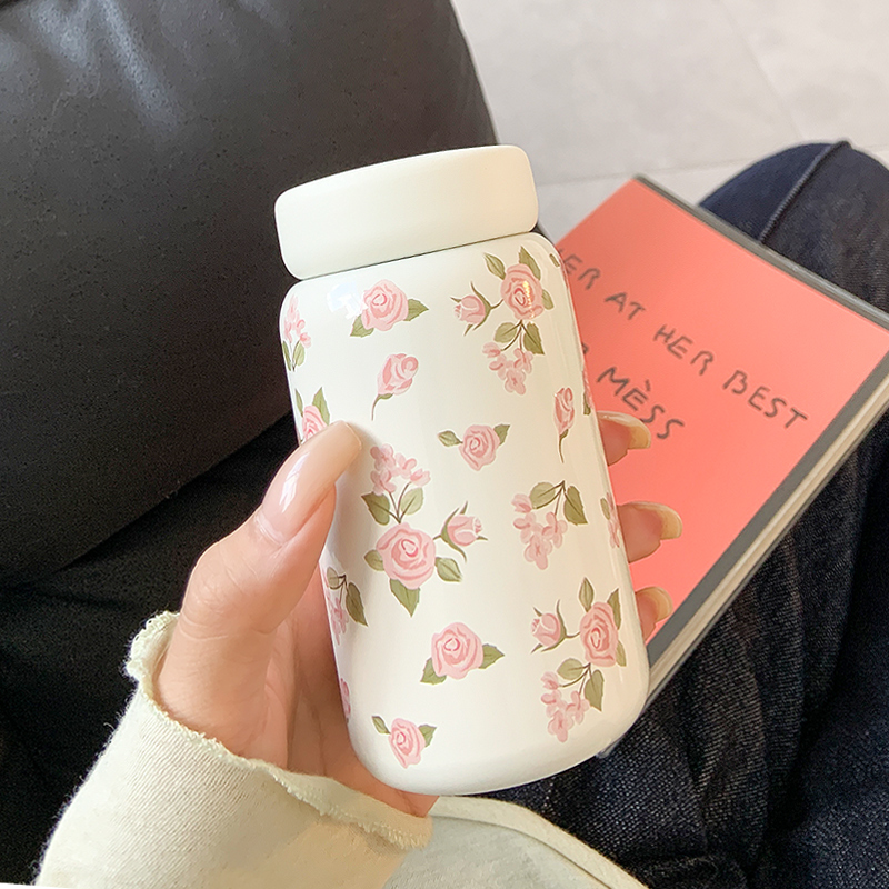 迷你口袋保温杯女生高颜值小巧便携水杯新款女士不锈钢小容量杯子