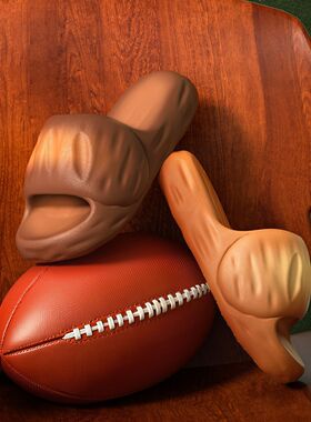 踩屎感凉拖鞋情侣夏季外穿透气沙滩拖鞋居家厚底防滑一字拖男女