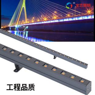 LED洗墙灯12W小尺寸线条灯低压酒店外墙亮化户外轮廓灯长寿命超亮