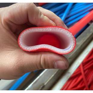 格雷特FP40 大口径加厚软管中冷器管水管红色夹布米管