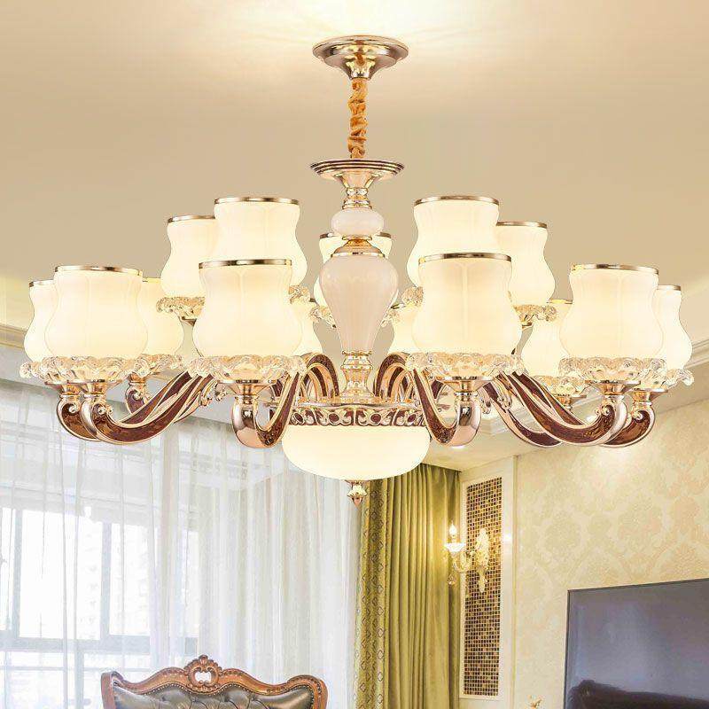 欧式吊灯客厅大灯餐厅卧室家用全屋简约奢华大气现代简欧新款灯具