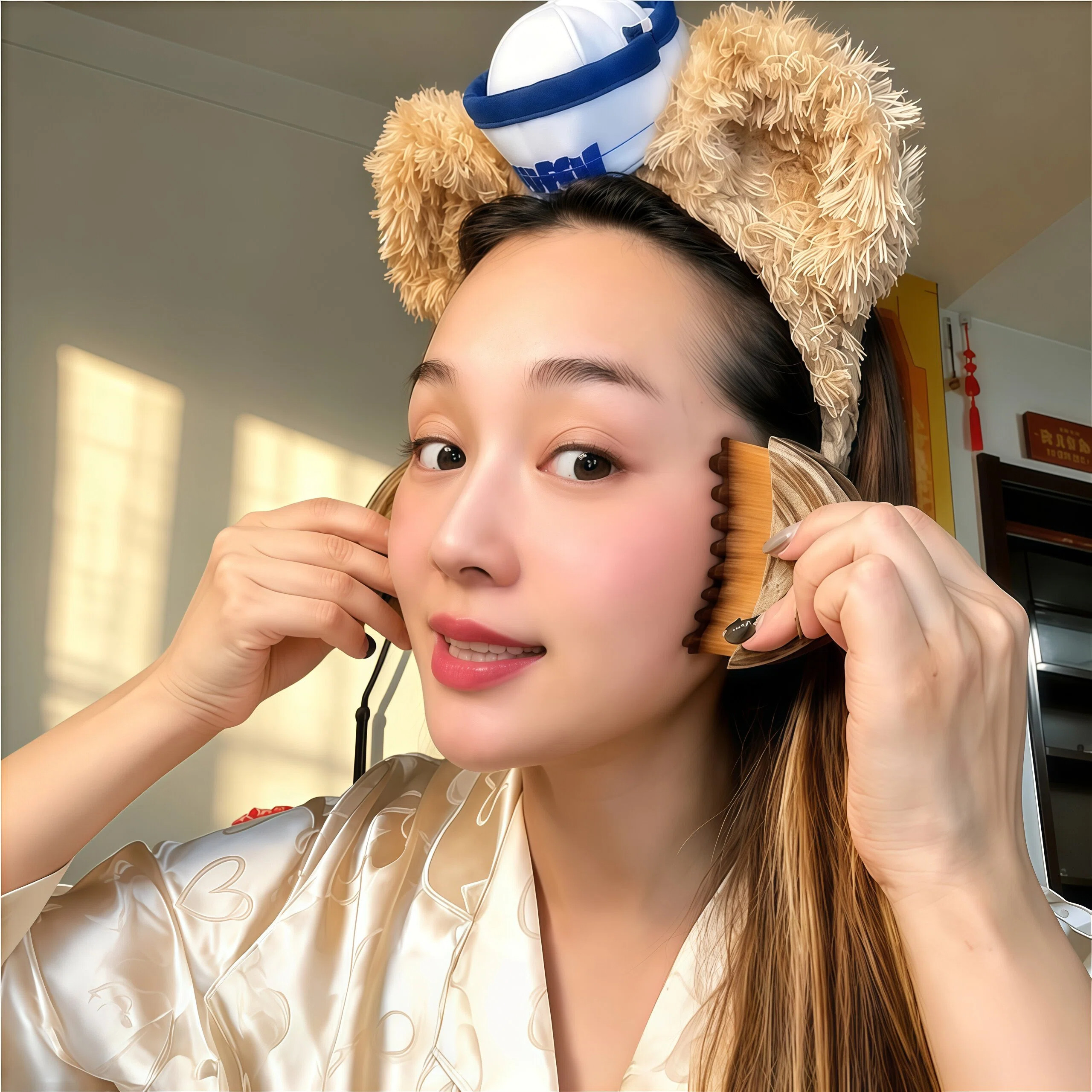 下颌线消失术！淋巴轮廓面部刷多功能新款洗脸按摩刷便携提拉紧致