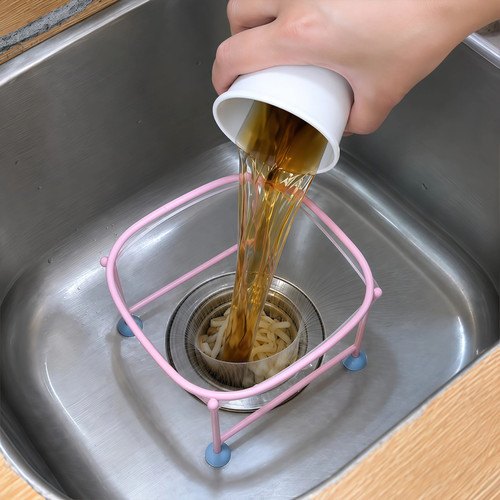 防堵全兜住厨房沥水过滤网架
