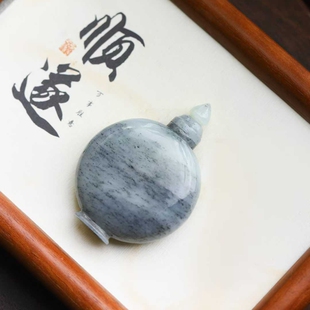 天然新疆和田玉玉器工厂店籽料青花老料工艺品玉石鼻烟壶手把件