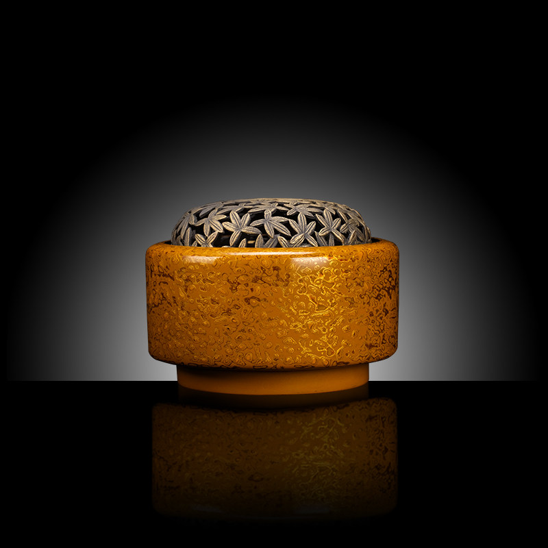 donguan冬官犀皮漆器香炉家用中式摆件装饰仿古纯铜内胆福安宵,特色手工艺,漆器,淘宝优惠券,粉丝福利购,淘宝优惠卷