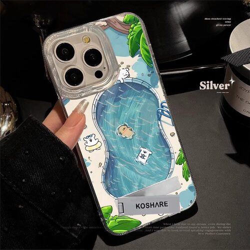 泳池狗狗适用三星s25ultra手机壳