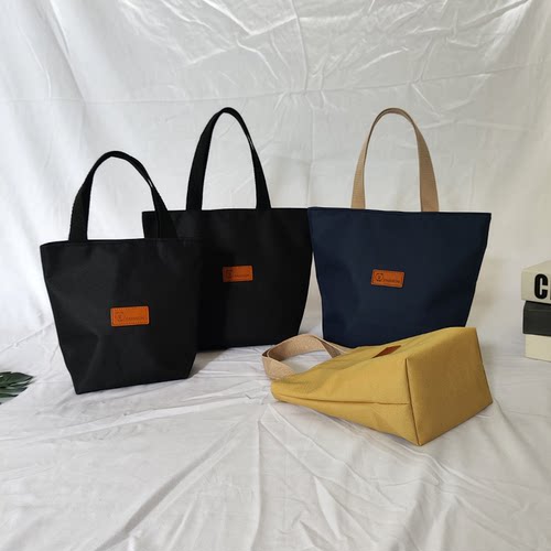 上班族学生手提饭盒袋大容量防水