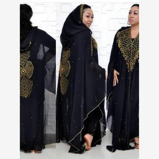 drill 女裙 quality hooded High cape bead Hot lengthened