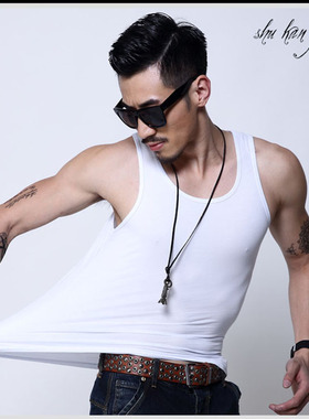 Men Tank Top Sleeveless Tees Vests Summer Shirts T-shirt