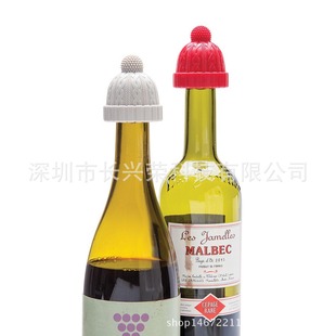 硅胶小红帽酒瓶塞 新款 帽子红酒塞 啤酒调味瓶塞 硅胶葡萄酒瓶塞