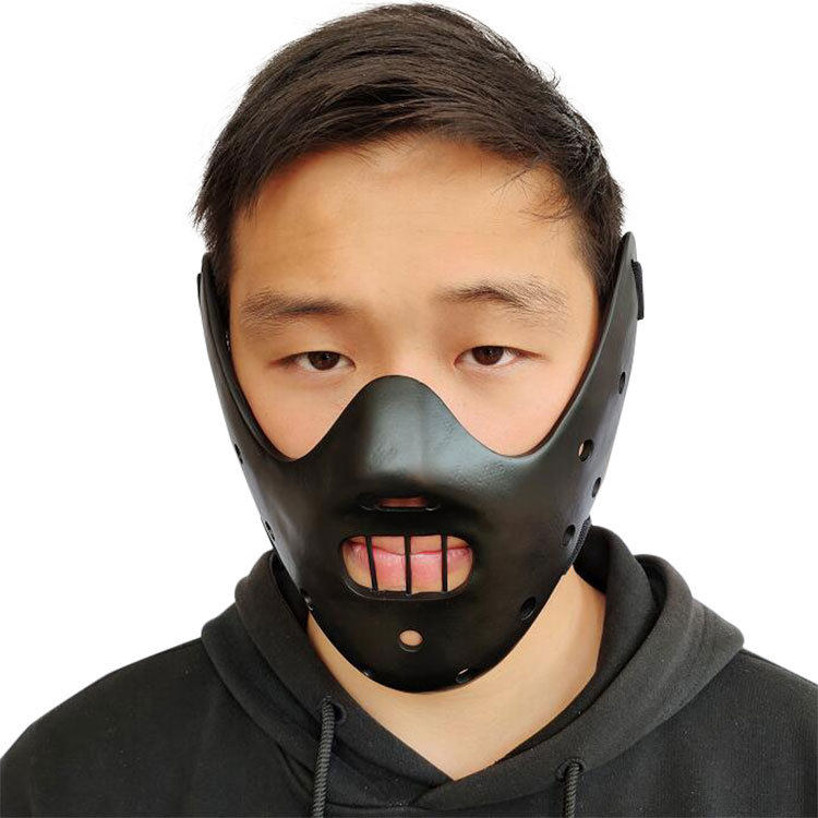 沉默的羔羊汉尼拔面具万圣节圣诞节面罩影视道具假面舞会派对