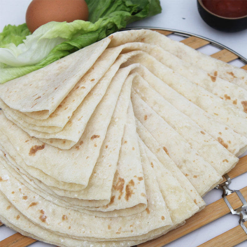 烙馍单饼纯手工水烙馍卷菜薄饼卤肉卷饼低脂卷饼土豆丝卷方便速食