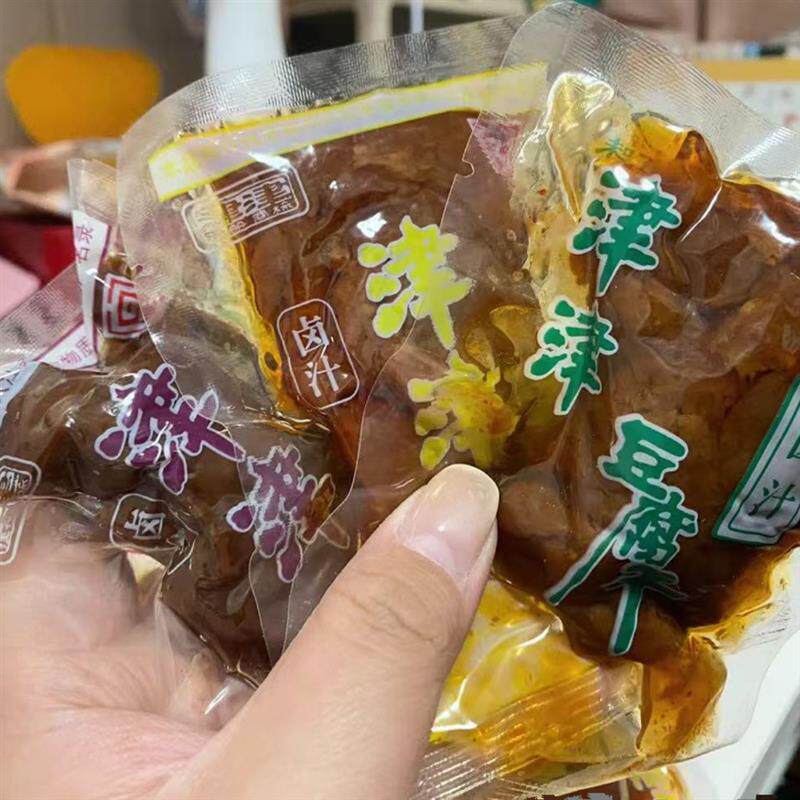 津津豆腐干苏州特产蜜汁甜辣豆干素食中华休闲食品零食小吃90g